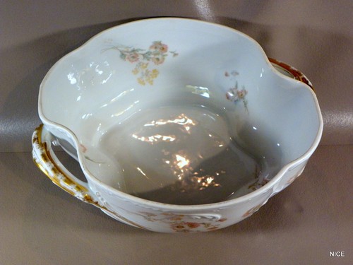 ANTIQUE Haviland & Co Limoges 7826 H & CO. L, France TUREEN W/ COVER % LADEL - Picture 8 of 14