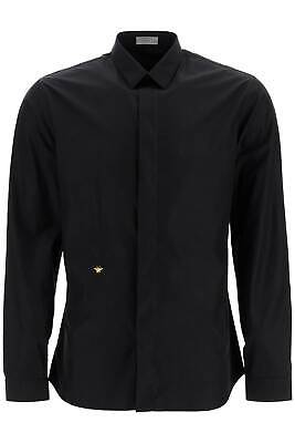 DIOR Shirt with Bee CD Men Tg. XS/S 733C554B2088 971 Black DIOR Shirt with Bee CD Men Tg. XS/S 733C554B2088 971 Black