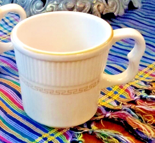 VTG SHENANGO China Retro Diner Heavy Restaurant Ware Coffee Cup lot 3