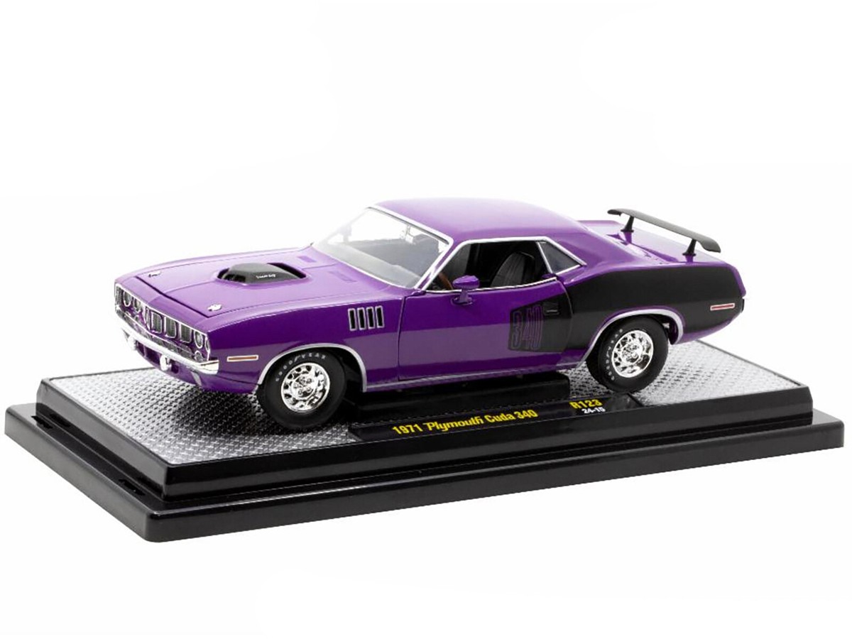1971 Plymouth Barracuda 340 Purple/Black Limited Edition 1971 Plymouth Barracuda 340 Purple/Black Limited Edition