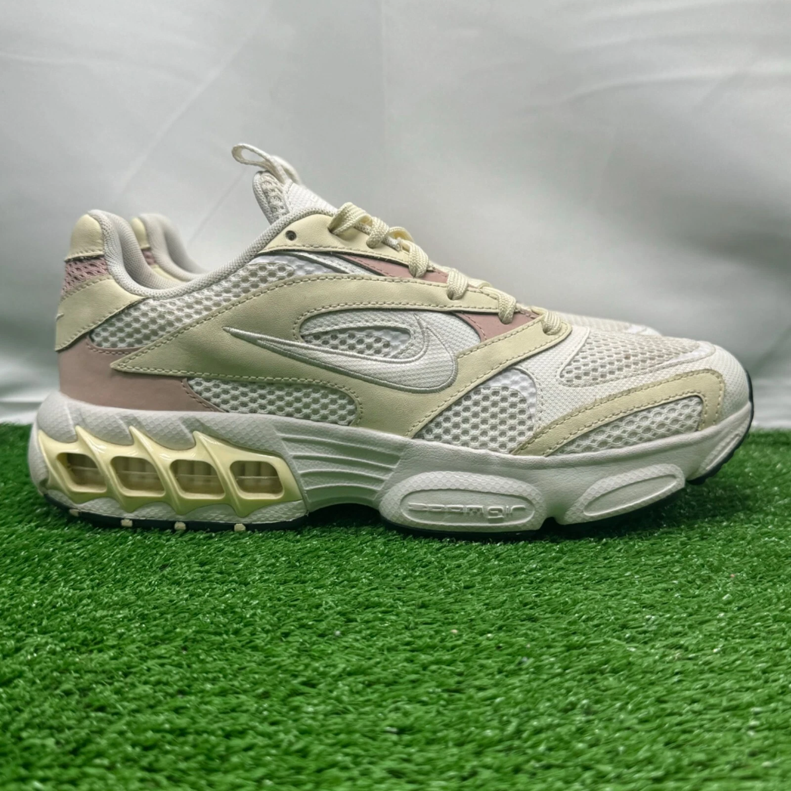 Nike Zoom Air Fire latte di cocco donna taglia 9 5 senza scatola grosso CW3876 103