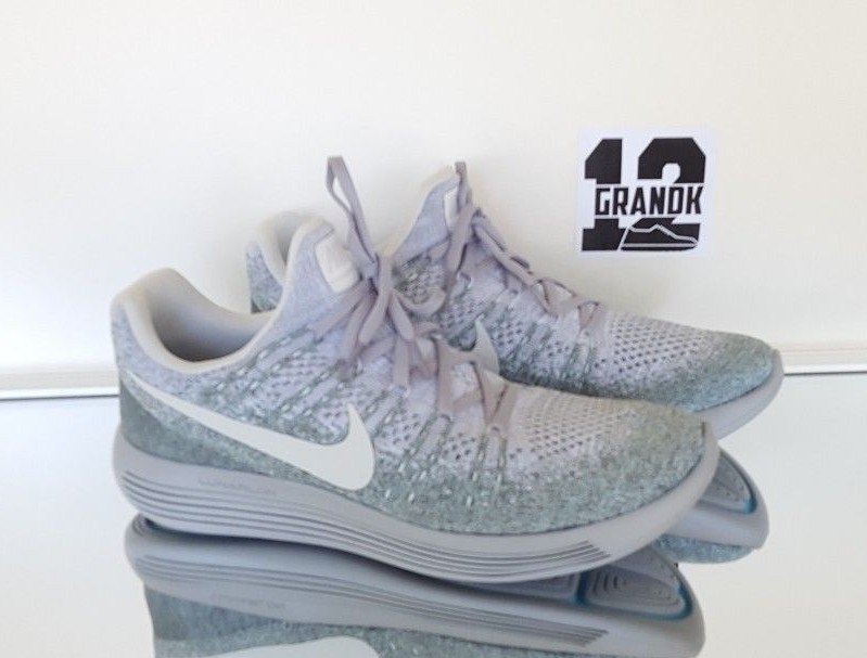 Nuova Uomo sz 10,5 nike lunarepic basso flyknit 2 (863779 008) di puro platino / platinm Nuova Uomo sz lunarepic 10,5 nike lunarepic sz basso flyknit 2 (863779 008) di puro platino / platinm 80951a