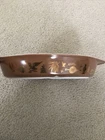 Vtg Pyrex Early American Divided Dish, NO lid - 12” x 8.5"