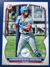 2023 Bowman Prospects Mairoshendrick Martinus Dodgers 1st Bowman BP-55