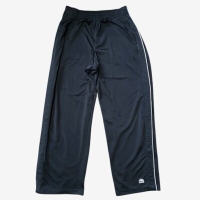 Vintage Y2K Nike Basketball Tear Away Pants Mens Y2K Black Size