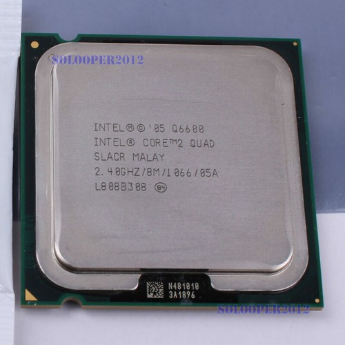 Intel Core 2 Quad Q6600 Q6700 Q8200 Q8300 Q8400 Q9550 LGA 775 CPU Processor - Imagen 2 de 6