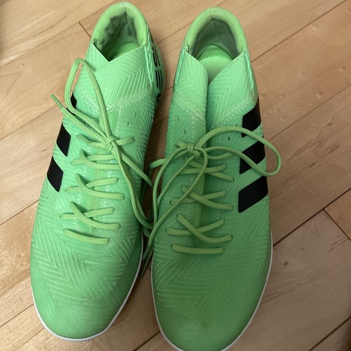 Adidas Nemeziz Messi Tango 18 3 Indoor Mens Soccer Cleats Indoor Green 9 1 2 Ebay Adidas Nemeziz Messi Tango 18 3 Indoor Mens Soccer Cleats Indoor Green 9 1 2 Ebay