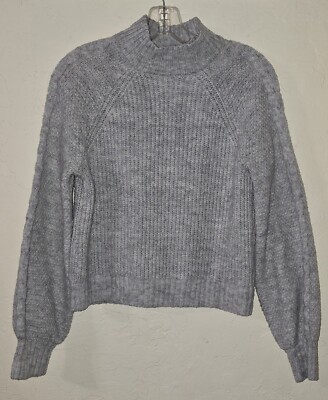PINK ROSE chunky cable knit chenille sweater