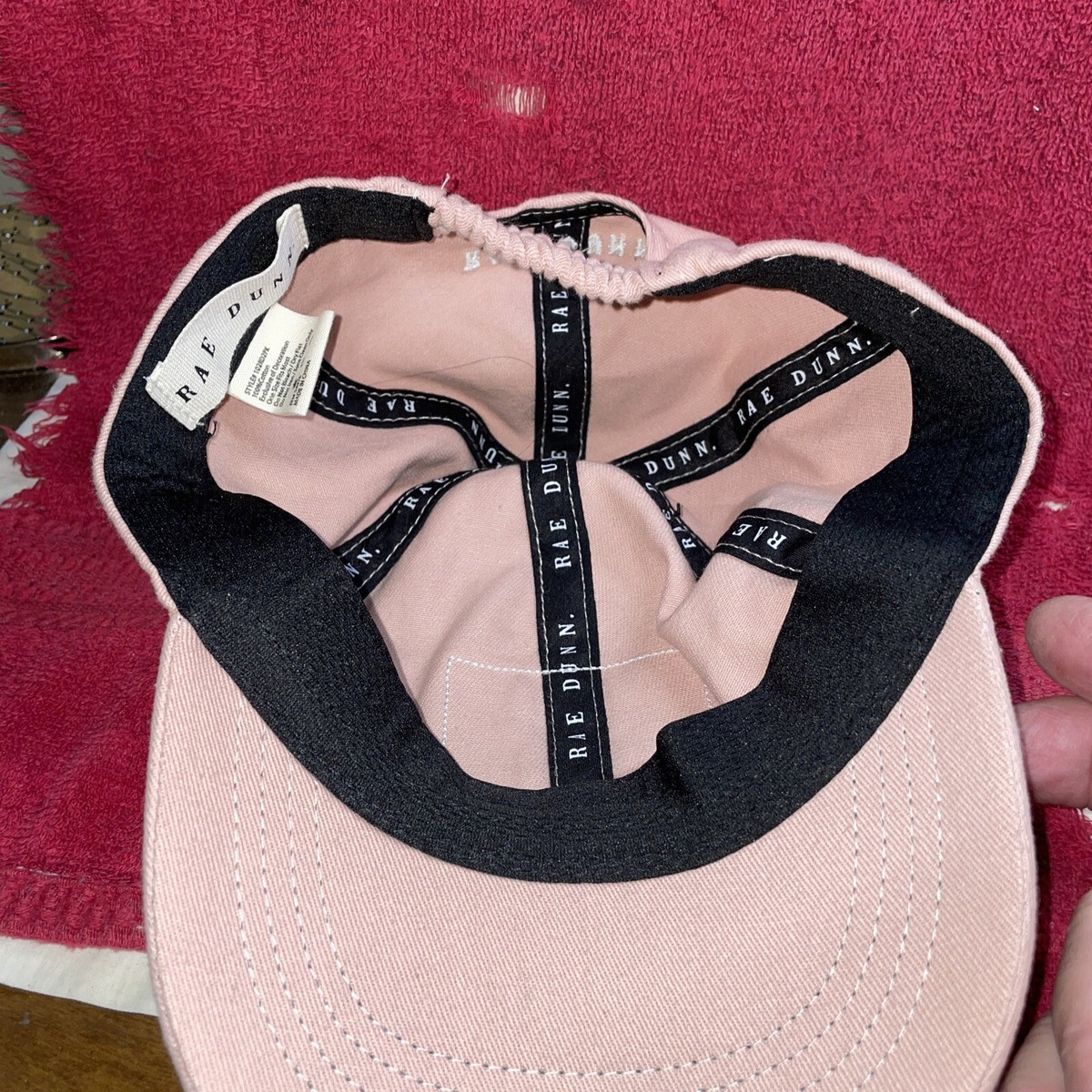 Rae Dunn Pink \'Mama\' & \'Mini\' Bear Patch Baseball Hats OSFM Rae Dunn 100% Polyester Hats for Women | Mercari main image 3