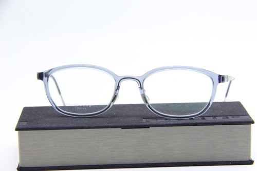 NEW LINDBERG NO 023/A7AG COL. AG72 CLEAR BLUE AUTHENTIC EYEGLASSES 46-17 - Picture 2 of 4