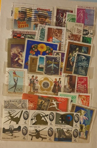 Modern Vintage Album Packed w/ Mixed Stamp Selection from Around the Globe - Picture 8 of 22