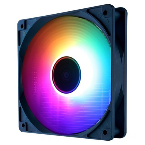 CPU Fan 4PIN PWM Silent Chassis Fan Infinite Mirror Light Sync Case Cooler Fan - Afbeelding 6 van 16