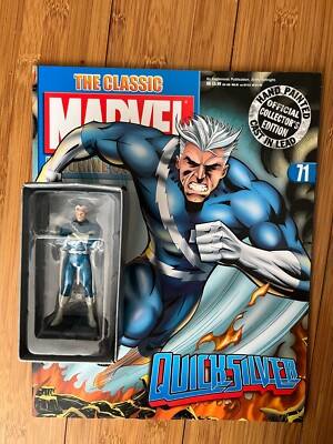 Marvel Classic Eaglemoss Figurine Ausgabe 71 Quicksilver EAGLEMOSS 3''