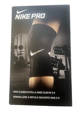 Nike Unisex Pro Closed Patella Knee Sleeve 2.0, Large, 1 Knee Sleeve