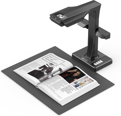 CZUR ET16 Plus Advanced Book & Document Scanner, 16MP  Camera, Capture A3