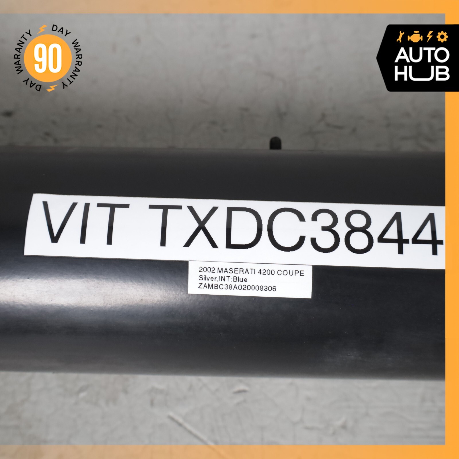 02-05 Maserati M138 4200 Coupe 4.2L V8 F1 Driveshaft Drive Shaft Torque Tube OEM