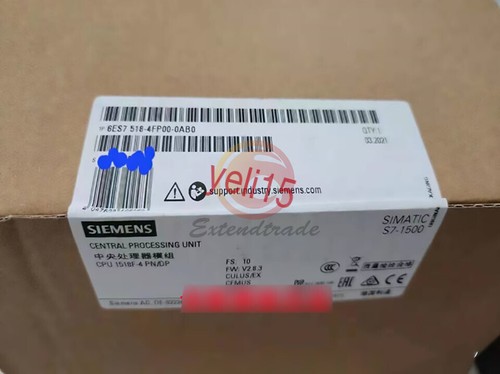 1PC NEW Siemens CPU 6ES7518-4FP00-0AB0 6ES7 518-4FP00-0AB0 - Picture 2 of 2
