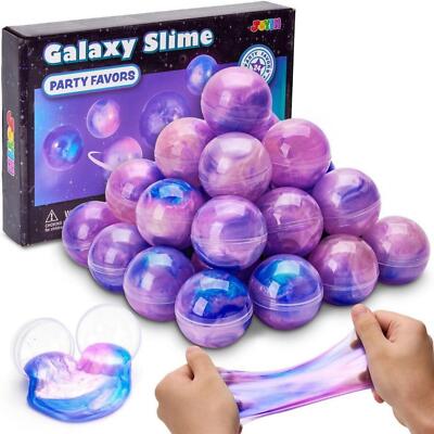 JOYIN 24er Pack Galaxy Slime Partygeschenke ROSA für Mädchen & Jungen
