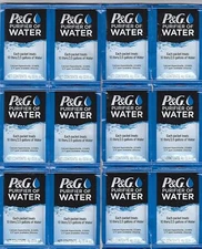 P & G Purifier of Water Portable Water Purifier Packets (Pack of 12)