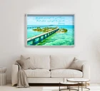 Go Fast Enough T Get There Jimmy Buffett Quote 26x36 or 11x17 Inch Wall Poster