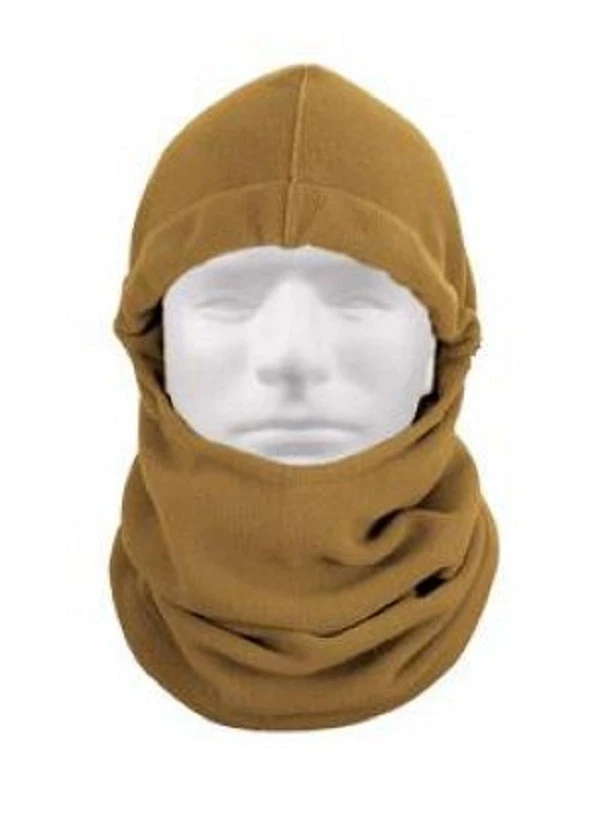 ROTHCO Cold Weather Outdoor Balaclava Lightweight Extra Long Fleece Army Usmc Coyote