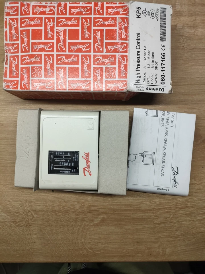 Pressostat Kp5 Danfoss High Pressure Control 060-117166 - Image 2 of 3