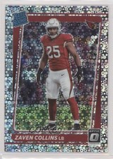 2021 Donruss Optic Rated Rookie Silver Circles Prizm 73/125 Zaven Collins 0u2j