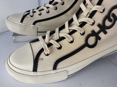 New Jimmy Choo Men's Shoes Fashion Snickers Size 43.5 Fenix High Tennis