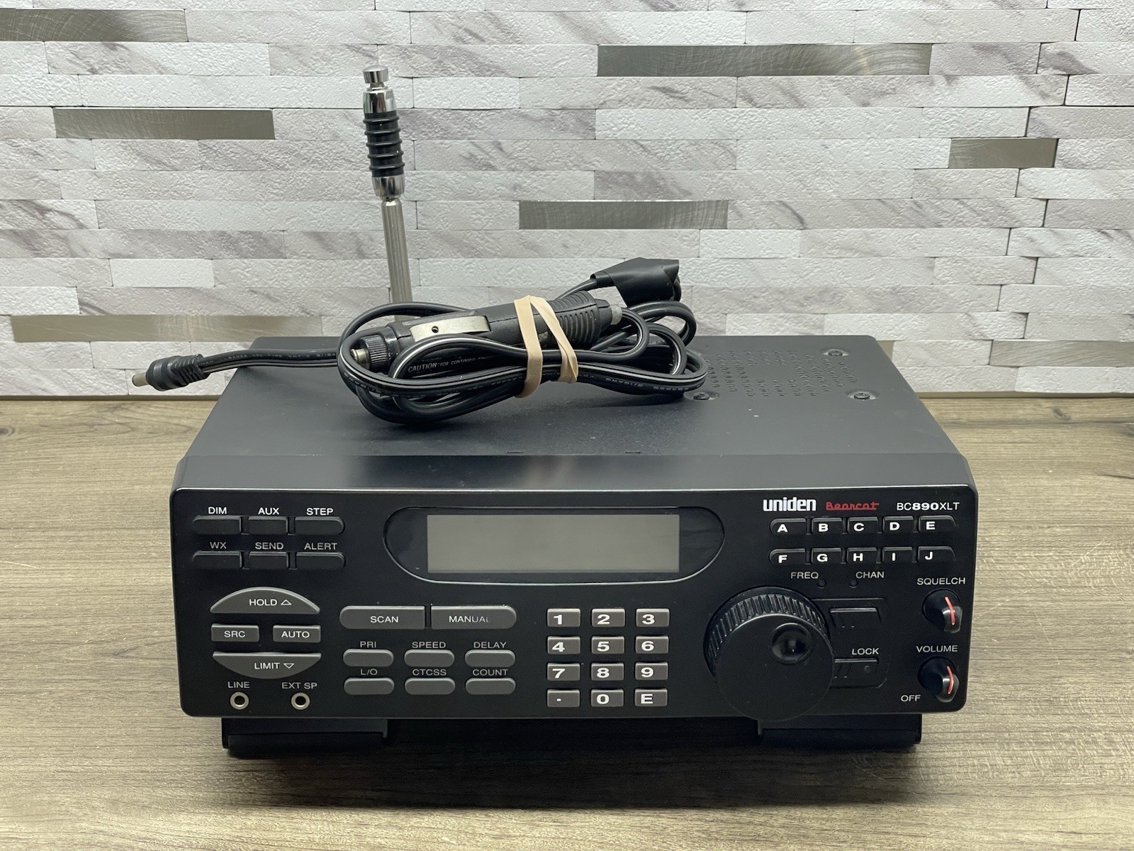 Trunking Scanner And Car Power Adapter