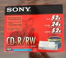 Sony CD-R/RW internal CD Recorder Writer Drive 52x 24x 52x  CRX220A1 - Open Box