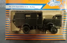 Roco Minitanks 1/87 HO Z-274 OPEL BLITZ A 3T KOFFER IOP MADE N AUSTRIA