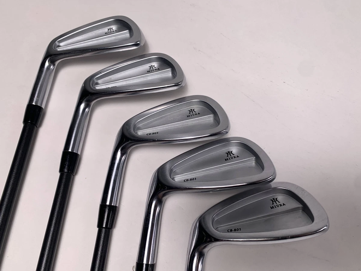 Miura LH Iron Set Giken MB-8501 3-9,P,A,S DynamicGold