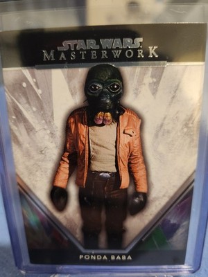 2025 Topps Star Wars Masterwork White Base Parallel - Ponda Baba