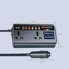 Car Inverter Outlet Car Converter To Outlet Plug 12V/24V To 220V Serviceable