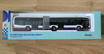 Rietze Mercedes-Benz eCitaro G ESWE Verkehr Wiesbaden Sondermodell NEU  OVP 1:87
