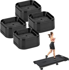 4-Pack Treadmill Incline Riser Blocks, Stacka...