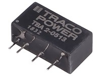 Tba 2-0513 Wandler: Dc/Dc 2W Ueing: 4,5-5,5VDC Uausg: 15VDC Iausg: 130Ma Traco P