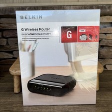 Belkin G WIRELESS ROUTER Sealed In Box Simple Setup With Instructions
