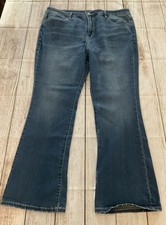 Terra  Sky Women  s-High Rise Bootcut Stretch Denim Jeans - Women's Size 18