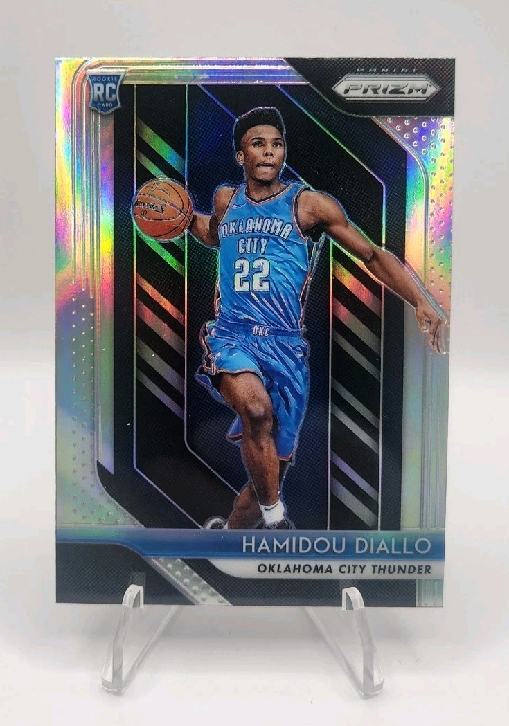 2018-19 Panini Prizm Silver Prizm Hamidou Diallo #9 Rookie RC