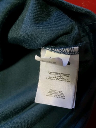 Fila Emerald Green XXL 1/4 Zip Velour Polo Shirt - Picture 3 of 6