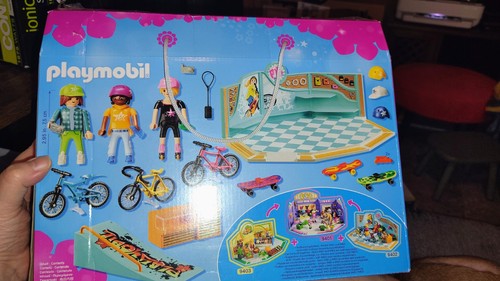 Playmobil City Life Bike & Skate Shop | Mädchen Spielzeug ab 5 Jahren LESEN unvollständig - Bild 3 von 7