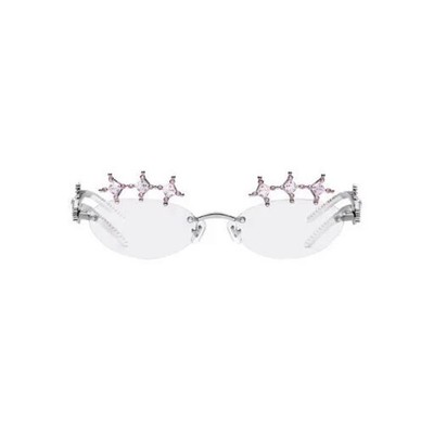 Gentle Monster Briolette 02 Silver Clear Jewelry NEW Authentic / Genuine