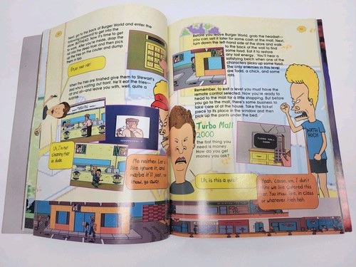 Beavis And Butt-Head Cheaters Guide Sega Gane Gear Super NES 1994 Great Shape - Picture 4 of 5
