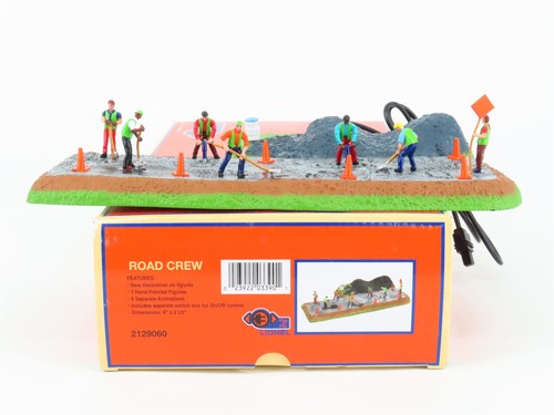Escena animada de equipo de carretera Lionel 2129060 escala O 1/48 | Condition: Used