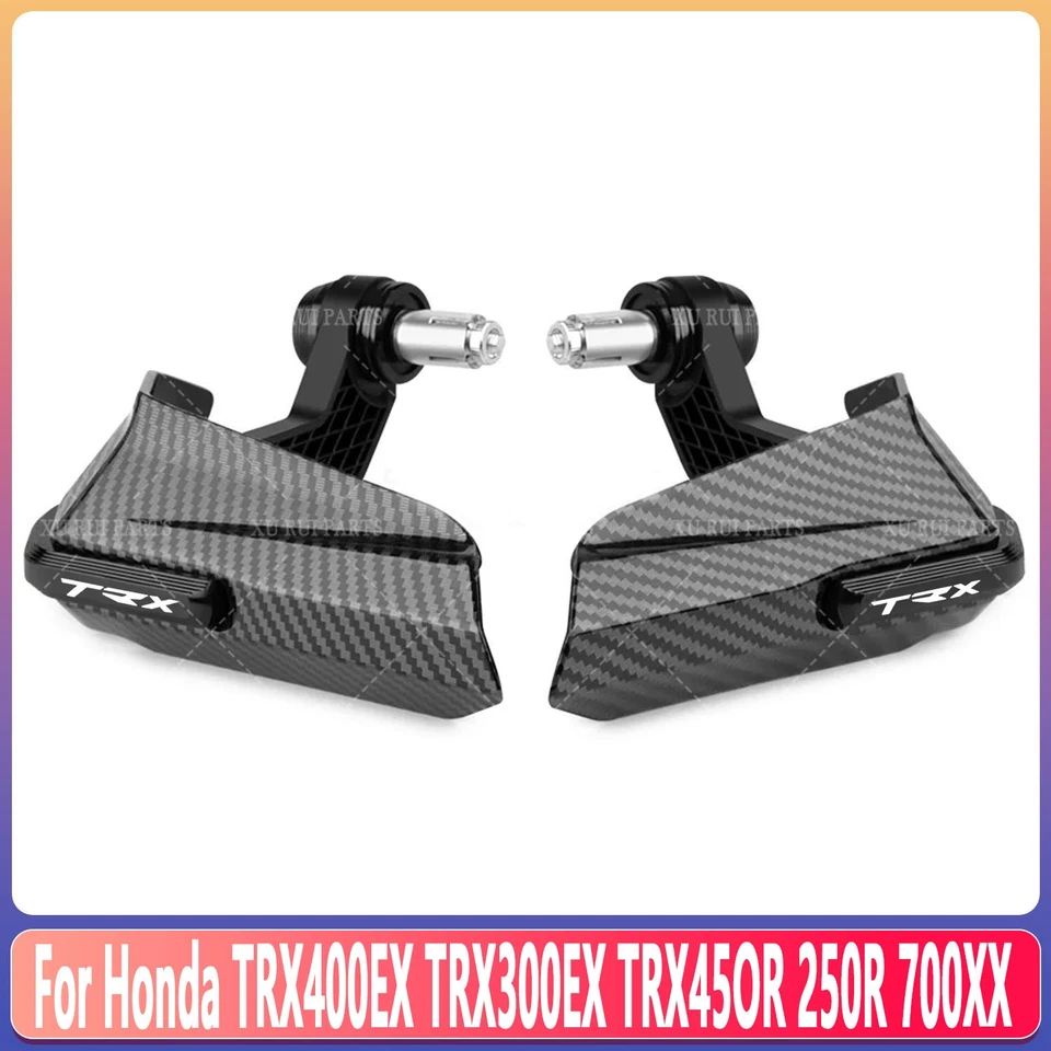For Honda TRX400EX TRX300EX 7/8" 22MM Handlebar Windshield Hand Guard Protector Foto 4 de 4
