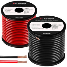 10 Gauge Automotive Power And Ground Wire Kit 30ft Blackred Cable