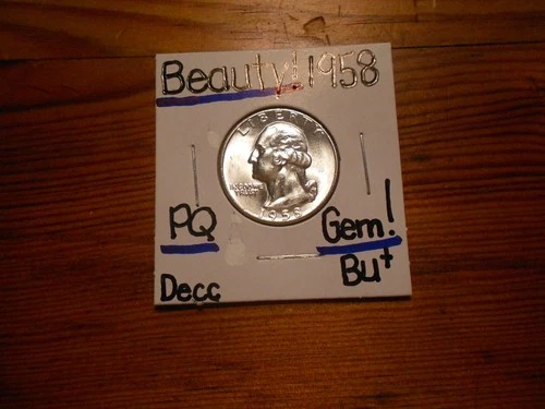 1962 Washington Quarter Gem BU+ BLAZER!!!! PQ!!!! LOOOOOOOK!!!!!!!!