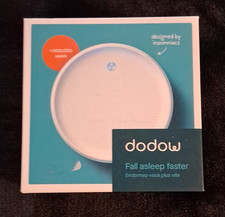 Dodow Sleep Aid Device White/Blue Fall Asleep Faster with Box  Instructions