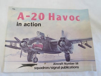 Vintage Book - A-20 Havoc in Action By Jim Mesko
